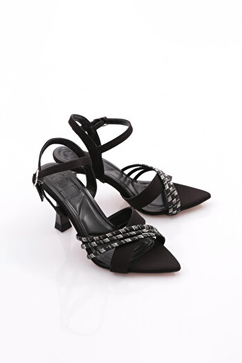 DGN Pm161-K110 Women's Ankle Strap Heeled Shoes