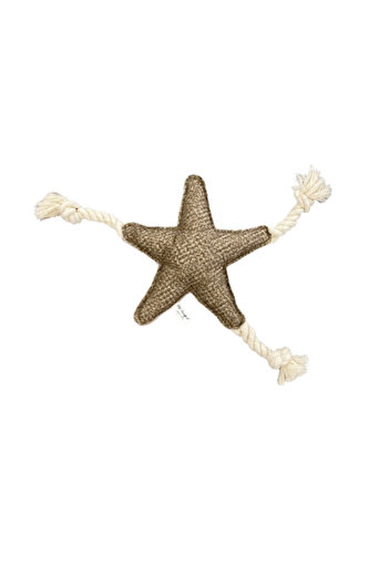 Pet Comfort Msa-Shop Drawstring Star Dog Toy Brown Ø25Cm, 40cm