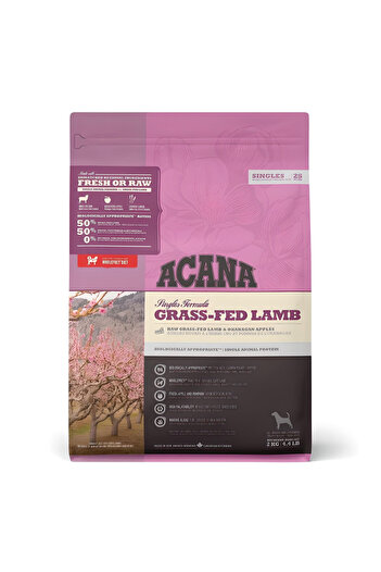 Acana Grass-fed Lamb Dog Food 2 Kg - Petshopundan