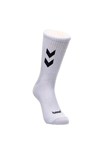 hummel White Short Football Socks - Non-Slip Sole