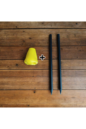 3DHOBİCENTER Slatted Nose Pencil Sharpener - 2 Pieces and Shapes
