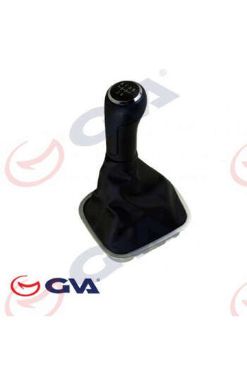 GVA Gear knob 5 gear black gray frame polo 2010-gva 9165465-6r0711113aa