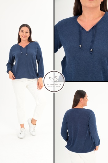tarzımsüper Pulover elegant din tricotaje de mărime mare de sezon nou - elastic, elastic și elegant