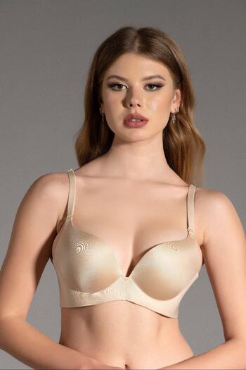 C&City Supported Laser Soft Cup Bra C16045 Skin