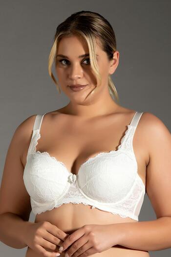 C&City Lace Unsupported Bra C18042 Ecru