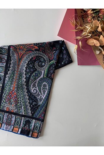 Bonjela Ψηφιακό μαλακό κασκόλ αρχαίου σχεδίου