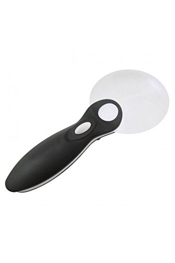 Skygo Handheld Magnifying Glass with 2 LED Lights Control - 10X 20X