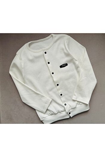 SANTRALBEBE Seasonal Front Snap Cardigan
