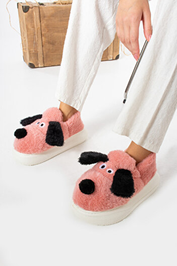 STOCON Γυναικεία σειρά Meissa Thermo Eva Sole Dog Slippers Αντιολισθητική ελαφριά σόλα Stc1048