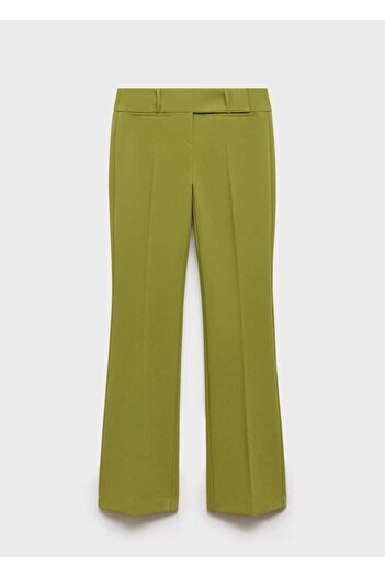 MANGO Woman Düşük belli kloş pantolon