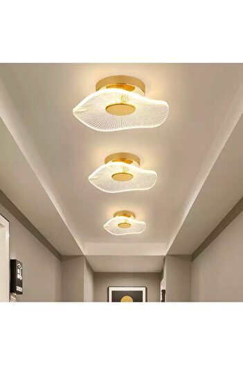 burenze Modern Luxury Jellyfish Tekli Tavana Sıfır Led Avize Şık Görsellik Katar