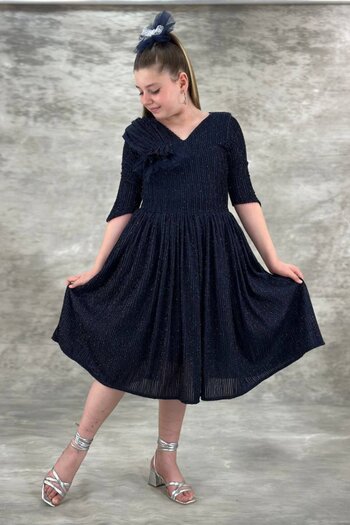 Tarz Çocuk Sparkly Araboy Girl's Evening Dress