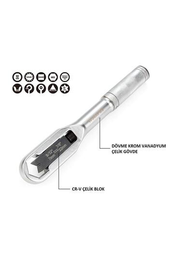 Workpro Wp272015 7/22mm Cr-V Universal Adjustable Wrench