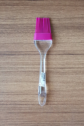 teknotrust Silicone Egg Brush 22 Cm, Light Fuchsia, Sturdy and Convenient, Practical Kitchen Utensil