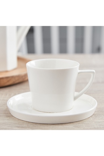 Home Box Alice Tea Cup and Saucer