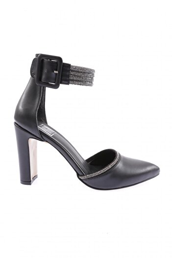DGN Black Women's Heeled Shoes - 43133910
