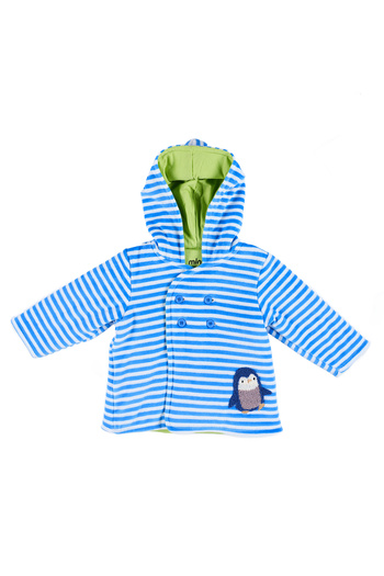 Miny Center Baby Boy Jacket Blue