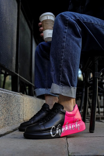 Chekich Cst Pittura Black - Pink Men's Shoes