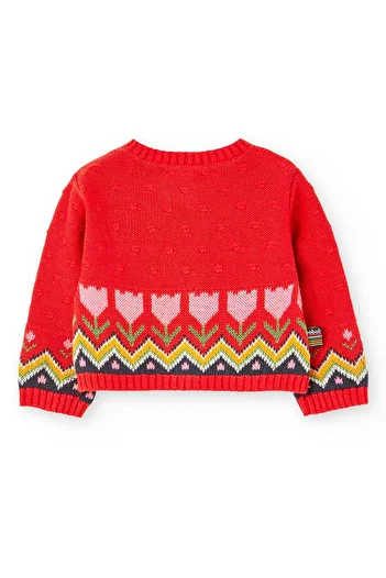Boboli Baby Girl Jacket Red