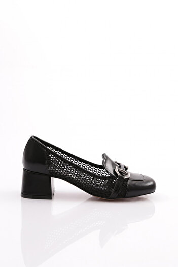 DGN Women's Metal Accessory 6552 Model Heeled Shoes