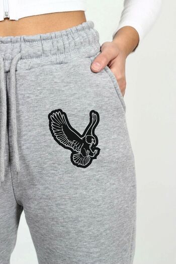 Pink Sky High Waisted Jogger Sweatpants