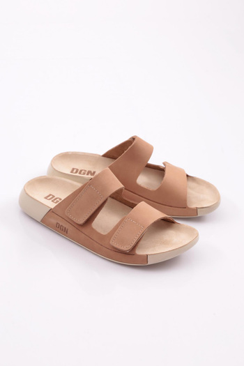 DGN P27 Women's Double Striped Slippers