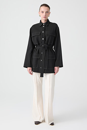 Touché Privé Belted Outer Shirt