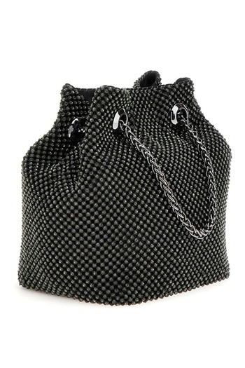 Guess Жіноча чорна сумочка Zalina HWRB9350750-BLA