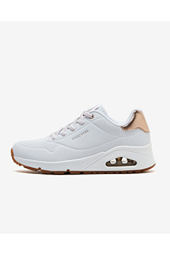 SKECHERS Uno Shimmer Away - Dámské bílé tenisky 155196 Wht