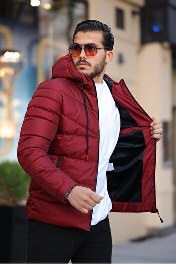 Delpino Water and Windproof Hooded Puffer Jacket