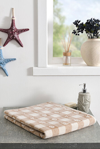 Özdilek Özdilek Shell Plaid Кашеміровий рушник для ванної 90x150 см