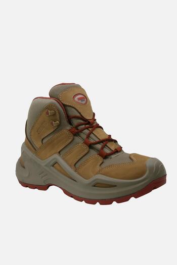 Scooter Beige-Brick Men's Tactical Leather Boots - Waterproof P3102Nbr