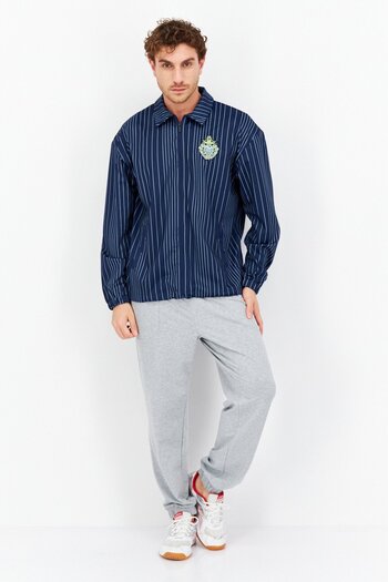 Fila Men Sportswear Fit Training Jacket, Navy Combo