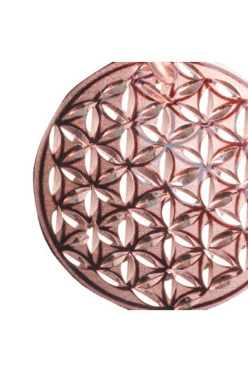 Zeynep Büyükbay Copper Flower of Life Necklace