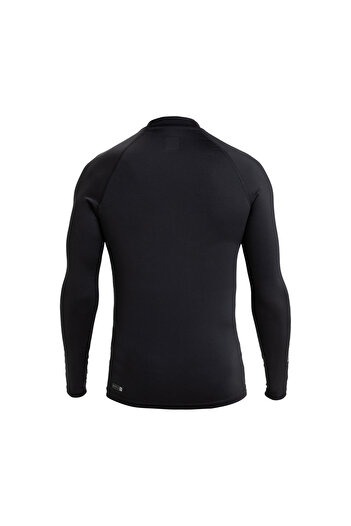 Quiksilver Everyday Upf50 Ls Men's Black Lycra Men's Lycra Aqywr03131