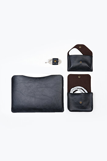 MORCA Куфар за настолен лаптоп Macbook 14" Crazy Black