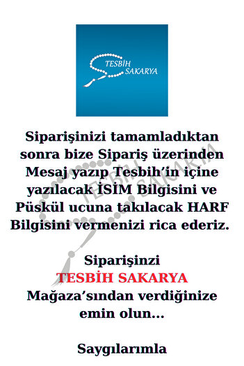 Tesbih Sakarya Kişiye Özel Isimli Tesbih - Hematit Taşı - Harfli Püsküllü Tesbih - Ahşap Kutu'lu Doğal Taş Tesbih