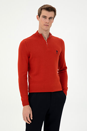 U.S. Polo Assn. Erkek Kiremit Kazak 50293398-VR031