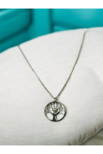 MİNİMAL Minimal Kolye Altın Ağaç Kolye "Tree"