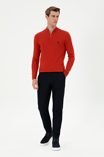 U.S. Polo Assn. Erkek Kiremit Kazak 50293398-VR031