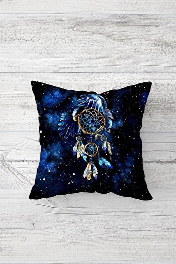 on the clouds Dream Catcher Düş Kapanı Masa Değişik Ranır Modelleri Dekoratif 4'lü Kırlent Kılıfı Seti