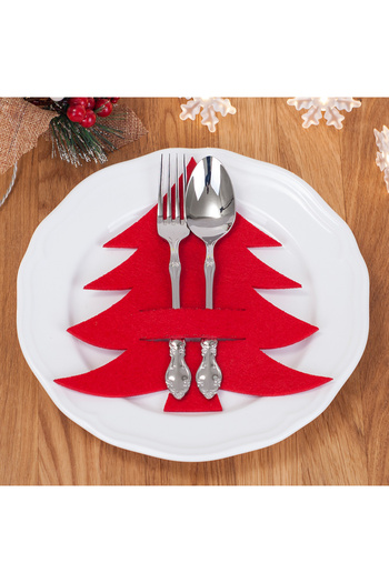 Bimotif New Year's Felt Serving, Red Pine 1 Piece