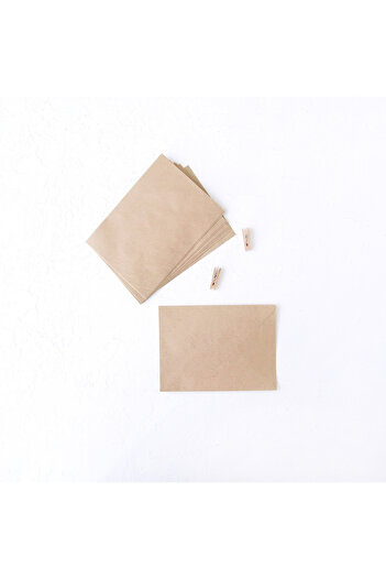 Bimotif Kraft Standard Envelope 13X18 Cm, 20 Pcs