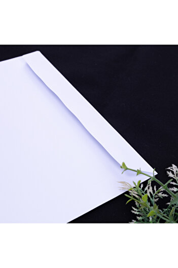 Bimotif ظرف أبيض، 17x25 سم 10 قطع