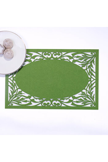 Bimotif Green Felt American Service, Branch - 29x45 Cm 1 Piece