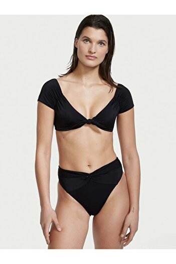 Victoria's Secret Büzgülü Omzu Açık Bikini Üstü