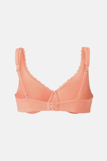Tchibo Women Underwired Non Padded Bra, Coral