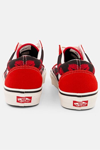 Vans Men Old SKool 36 Dx Lace Up Casual Shoes, Red