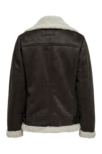 ONLY Γυναικείο παλτό Onlnewdıana Aviator - Καφέ, 15304775