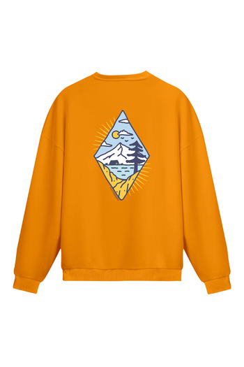 Mounte Bianca Unisex Uno - Κανονικό φούτερ